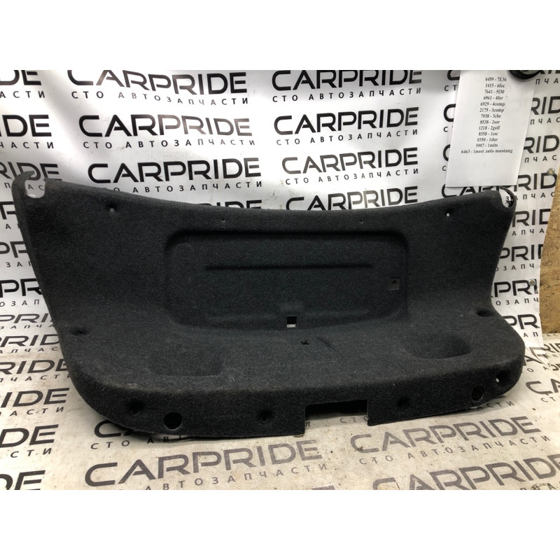 Обшивка крышки багажника (салон) BMW 5-series F10 2011 3.0 N55B30 51497204372