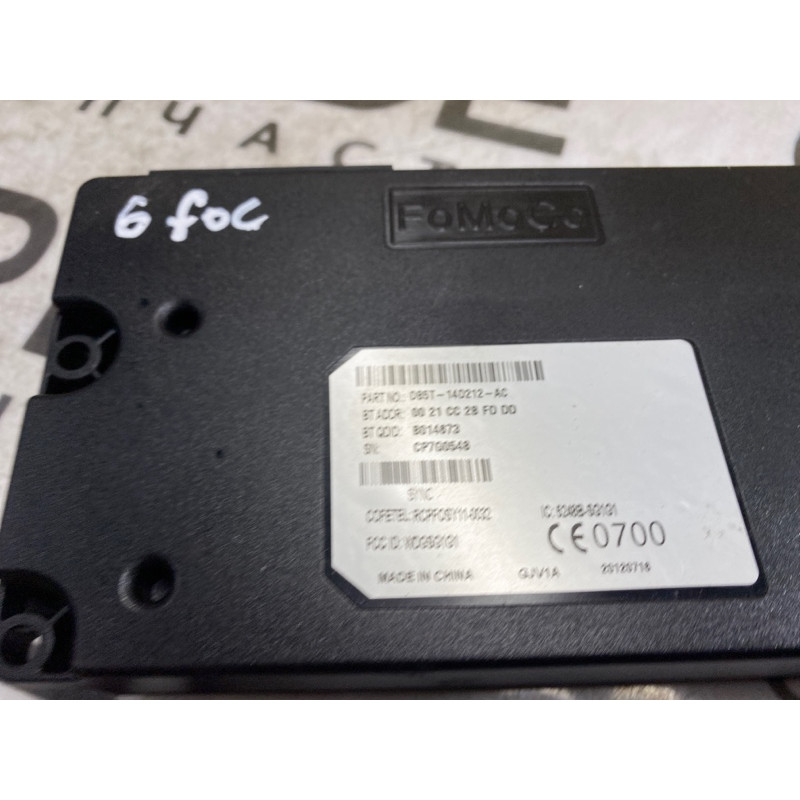 Блок управления мультимедиа (электрика / блок управления) FORD Focus MK3 2013 2.0 db5t14d212ac