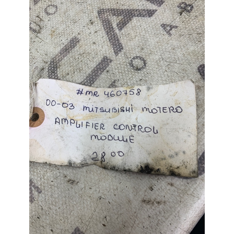 Блок управления кондиционера (электрика / блок управления) Mitsubishi Montero 3 mr460758