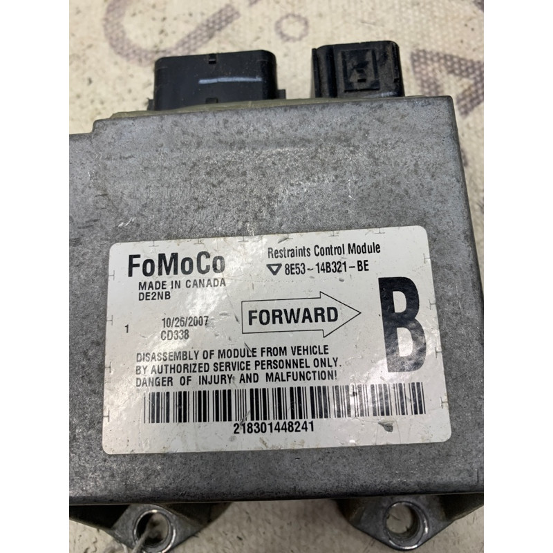 Блок управления airbag (airbag/безопасность) Ford Fusion MK5 2008 8e5314b321be