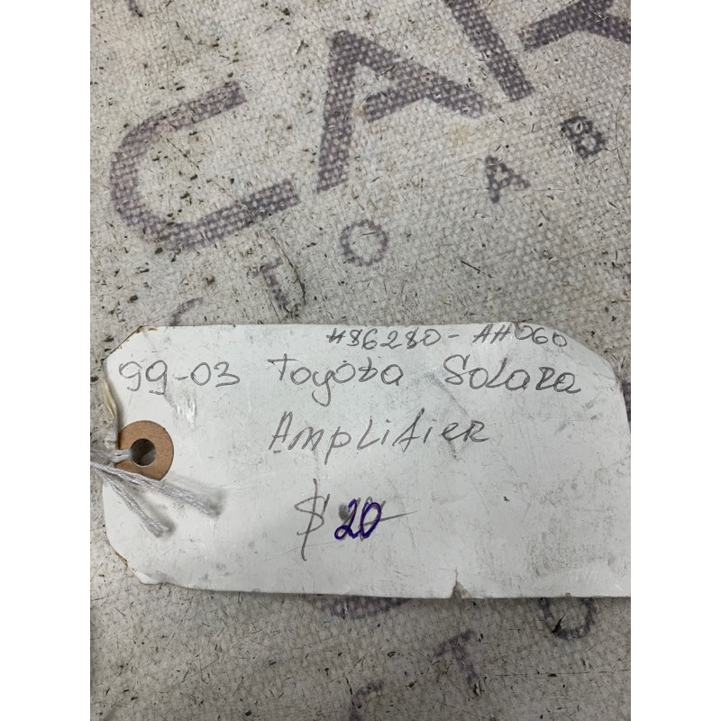 Усилитель звука (электрика) Toyota Solara XV20 2002 86280aa060