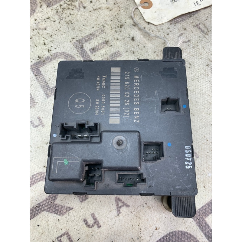 Блок управления дверьми (электрика / блок управления) Mercedes-Benz CLS W219 2198200226