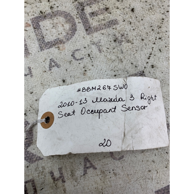 Датчик присутствия пассажира (электрика / датчики) Mazda 3 BL 2012 bbm267sw0