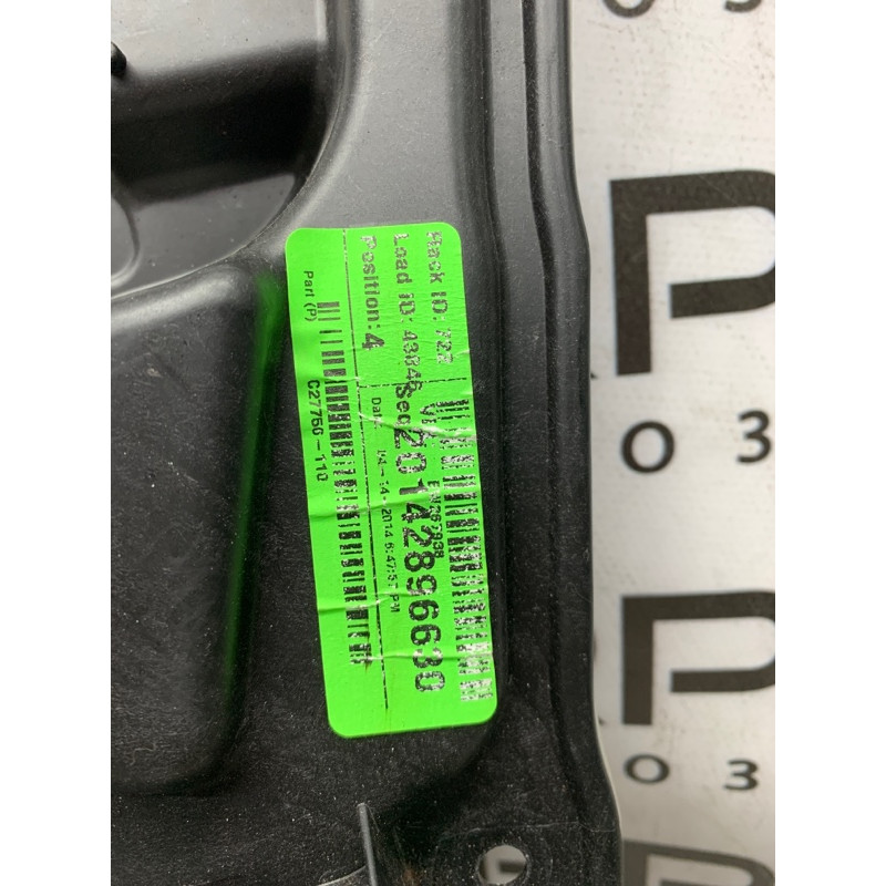 Механизм стеклоподъемника с мотором (кузов и элементы) Jeep Cherokee Trailhawk 2014 2.4 68227255AB