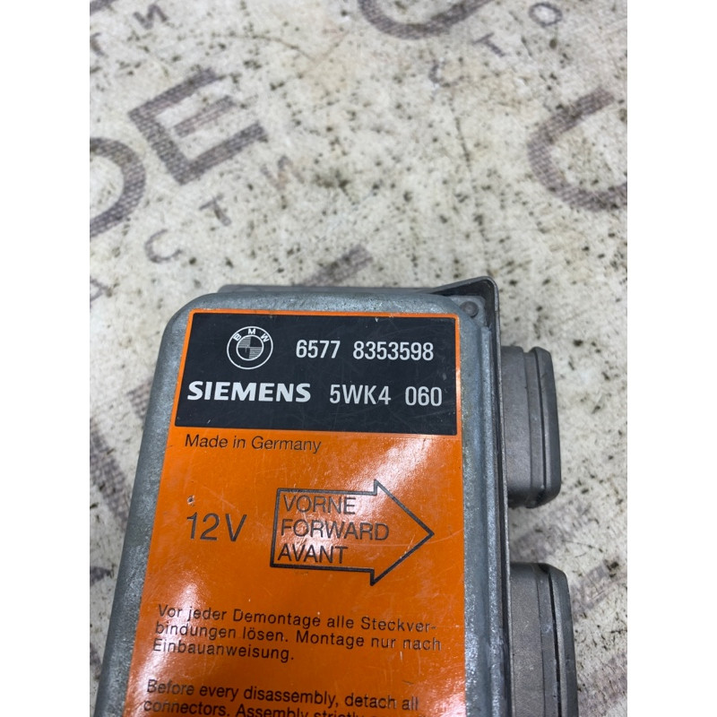 Блок управления airbag (airbag/безопасность) Bmw 5-series E34 65778353598