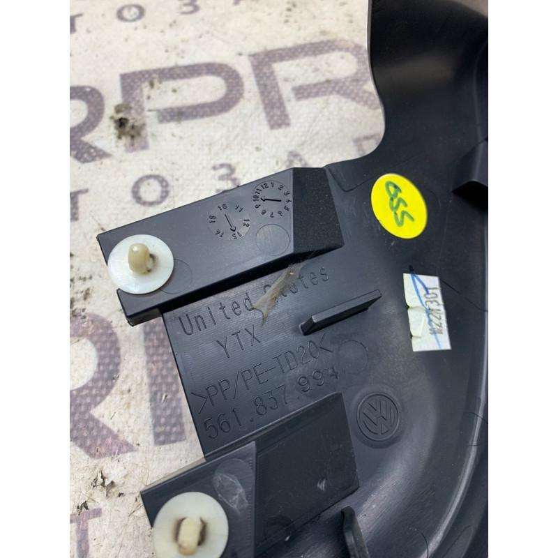 Молдинг двери (уголок) внутренний (кузов и элементы) Volkswagen Passat B7 2014 1.8 561837994