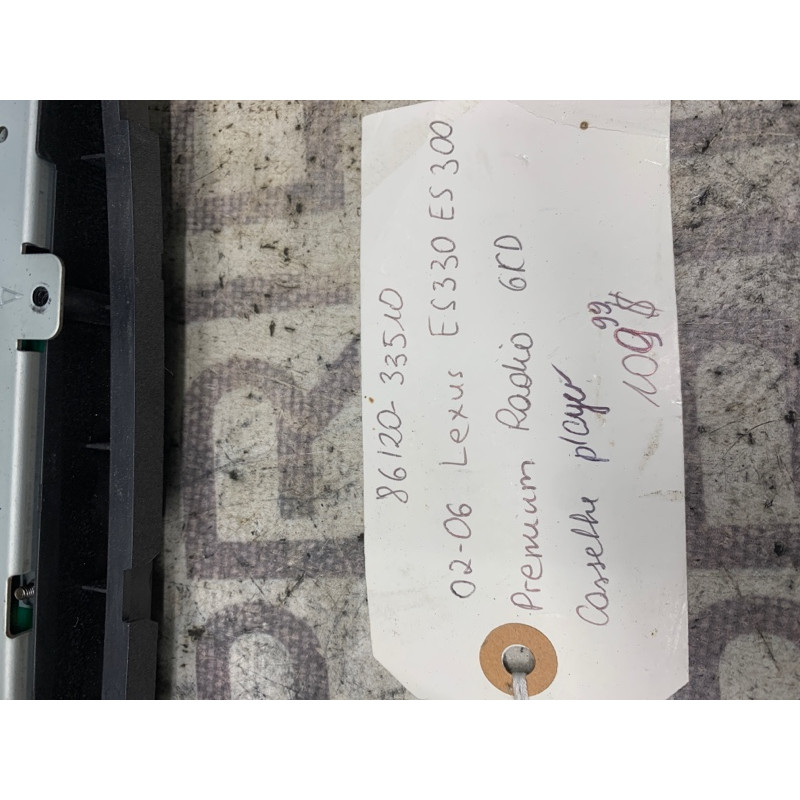 Магнитофон (электрика) Lexus Es300 XV30 2006 8612033510