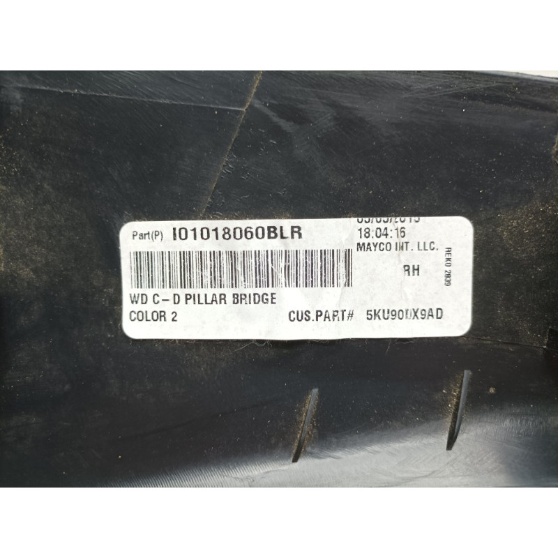 Обшивка Стойки (салон) Dodge Durango WD 2015 5.7 HEMi 5ku90dx9ad