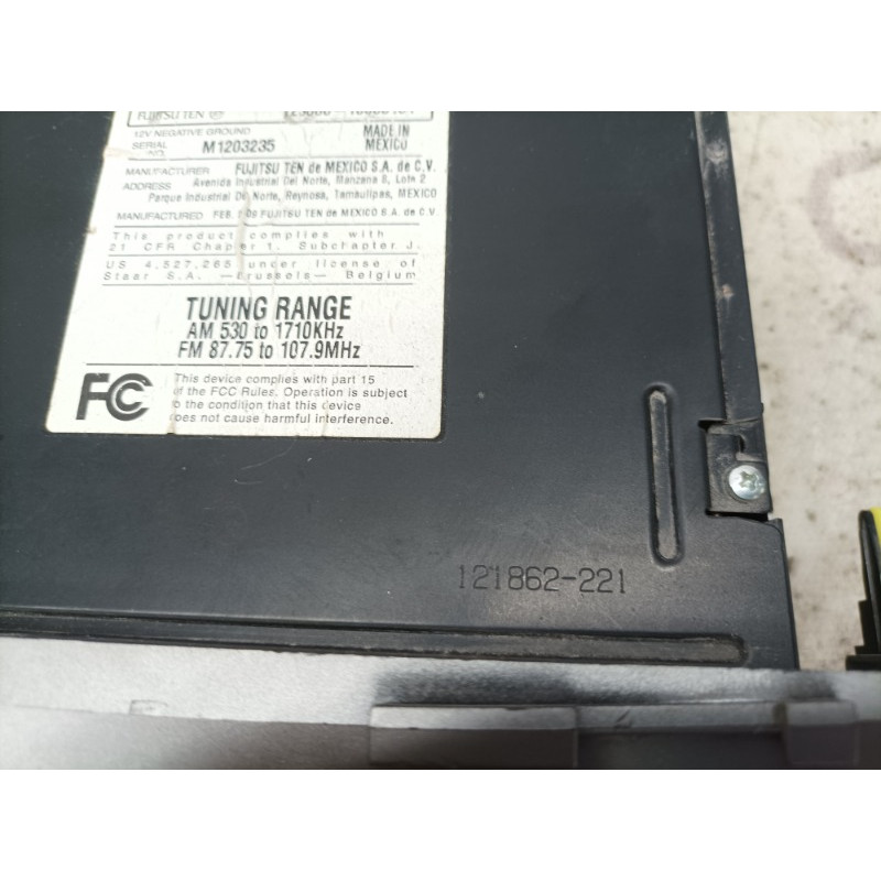 Магнітола (електрика) Toyota Camry XV40 8612006480