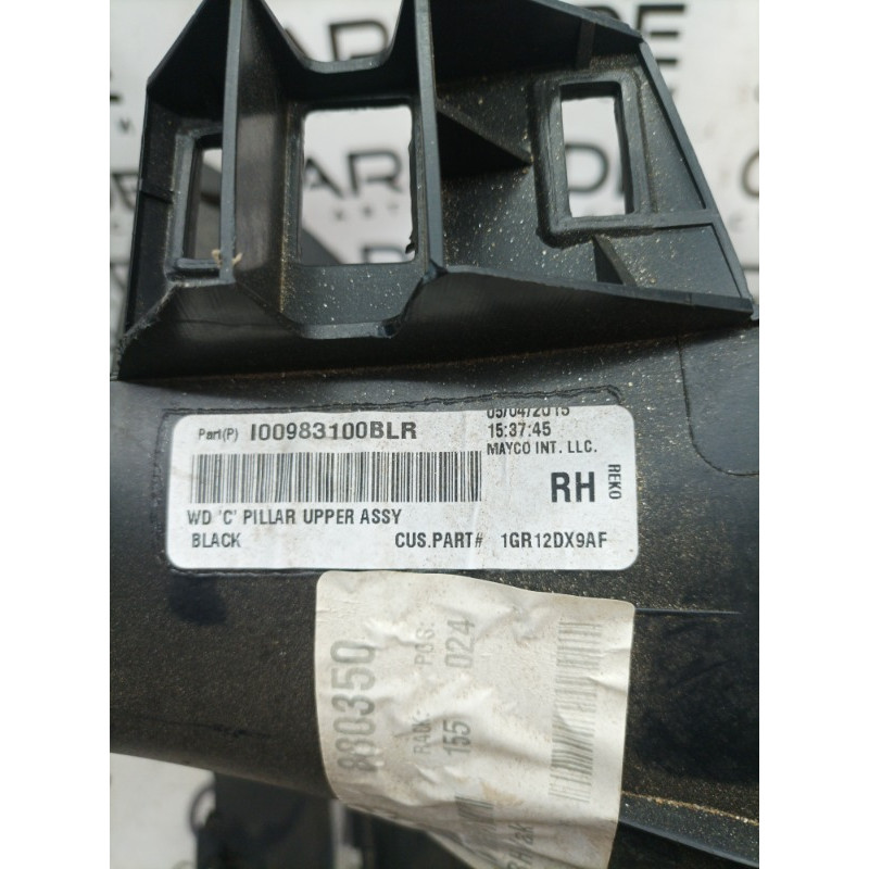 Обшивка Стойки (салон) Dodge Durango WD 2015 5.7 HEMi 1gr12dx9af