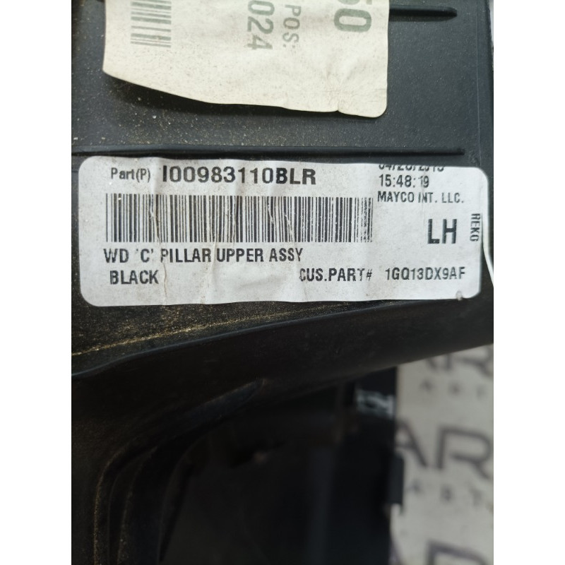 Обшивка Стойки (салон) Dodge Durango WD 2015 5.7 HEMi 1gq13dx9af