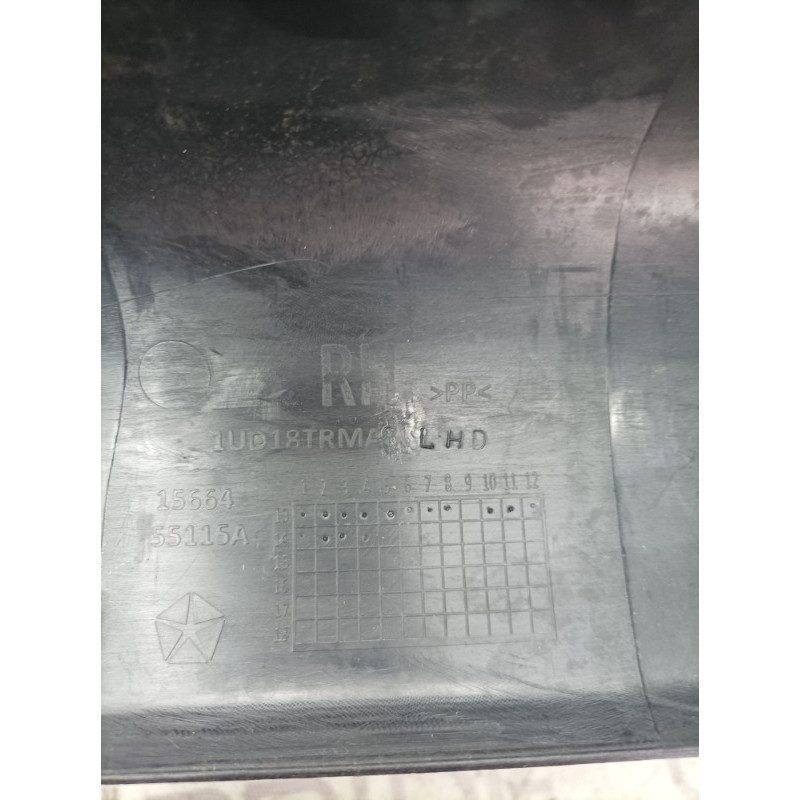 Накладка на порог (кузов и элементы) Jeep Cherokee Trailhawk 2014 2.4 1ud18dx9ac