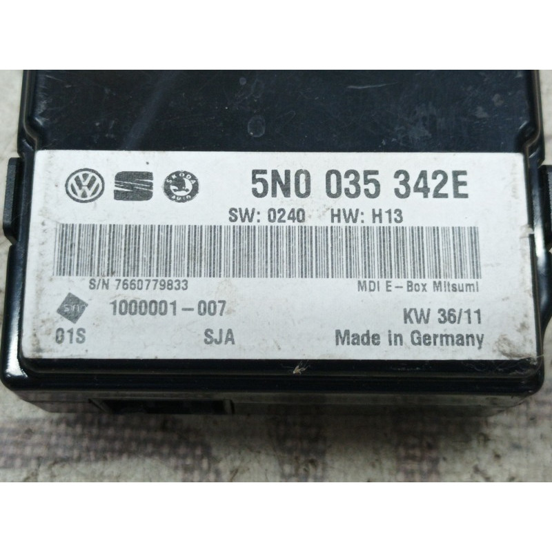 Блок управления мультимедиа (электрика / блок управления) VOLKSWAGEN Passat B7 5n0035342e