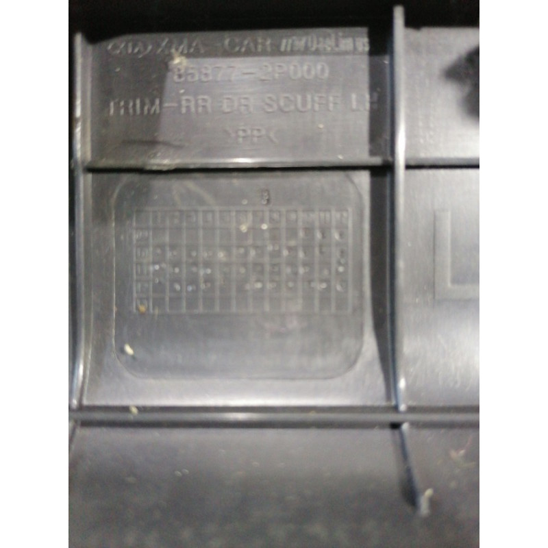 Накладка на порог (кузов и элементы) KIA Sorento UM 2013 2.4 858752p000va