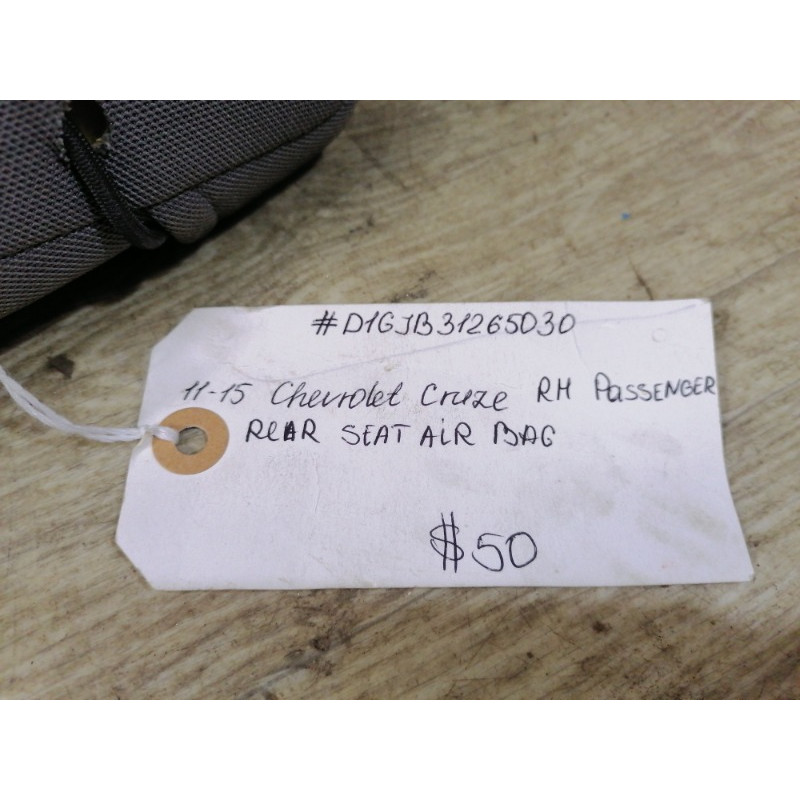 Airbag сидения (airbag/безопасность) CHEVROLET Cruze J300 d1gju31265030