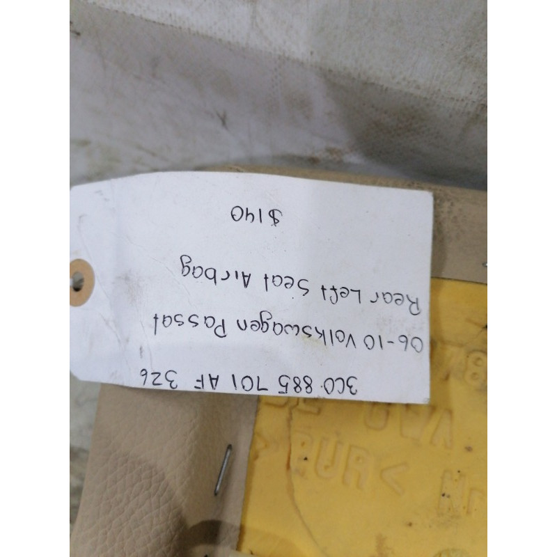 Airbag сидения (airbag/безопасность) Volkswagen Passat b6 3c0885701af