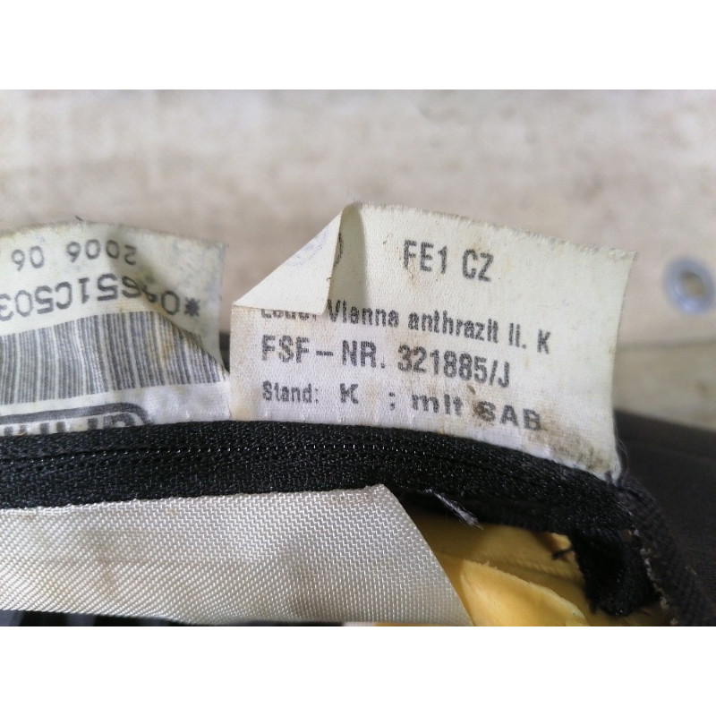 Airbag сидения (airbag/безопасность) VOLKSWAGEN Rabbit 1K 1k4885703