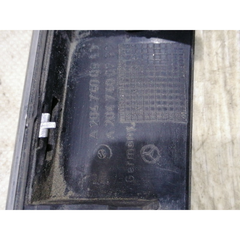 Панель подсветки номера (кузов и элементы) Mercedes-Benz C-class W204 A2047400993