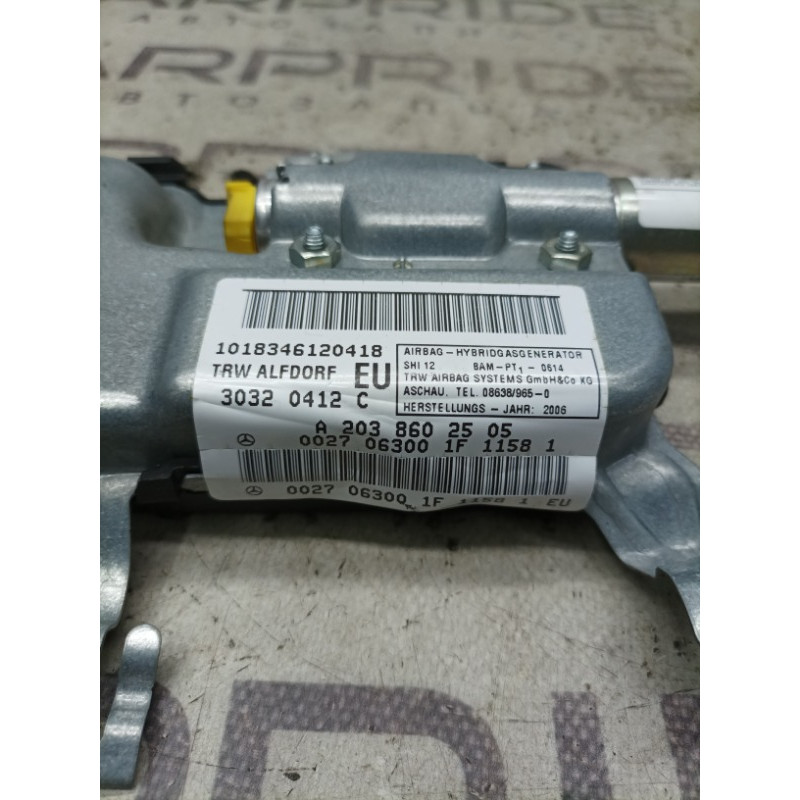 Airbag двери (airbag/безопасность) Mercedes-Benz C-class W203 2007 3.0 a2038602505