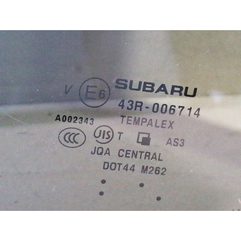 Форточка кузова (стекла и зеркала) Subaru Forester SJ 2016 2.5 65209SG031