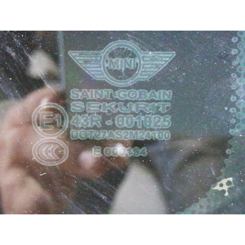 Форточка кузова (стекла и зеркала) Mini Cooper R53 S R53 2006 1.6 51361166579