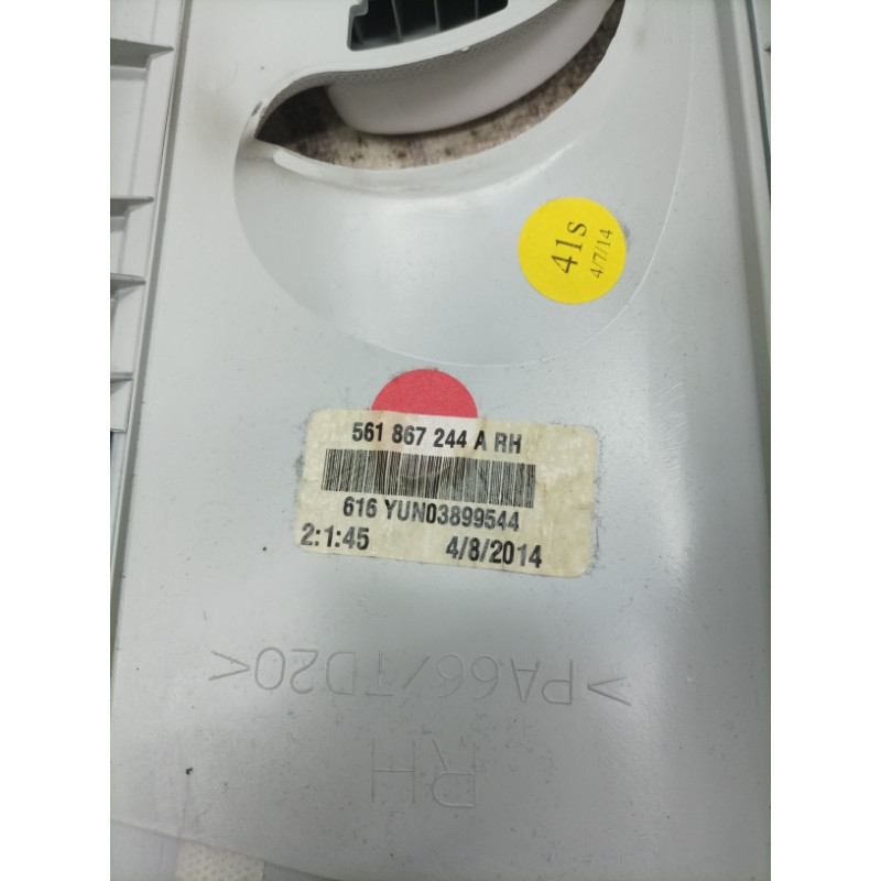 Обшивка стойки верхняя (салон) Volkswagen Passat B7 2014 1.8 561867244a