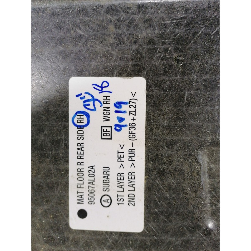 Пол Багажника (салон) Subaru Outback BS 2016 2.5 95067AL02AVH