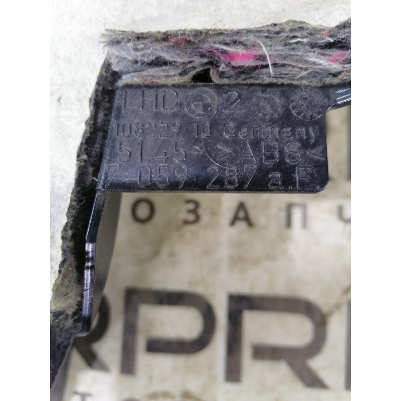 Накладка торпедо нижня (салон) BMW 3-series E92 2010 3.0 N54 51457155192