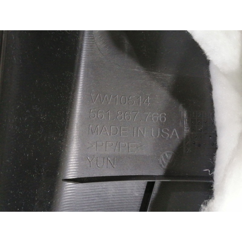 Обшивка стойки нижняя (салон) Volkswagen Passat B7 2014 1.8 561867766