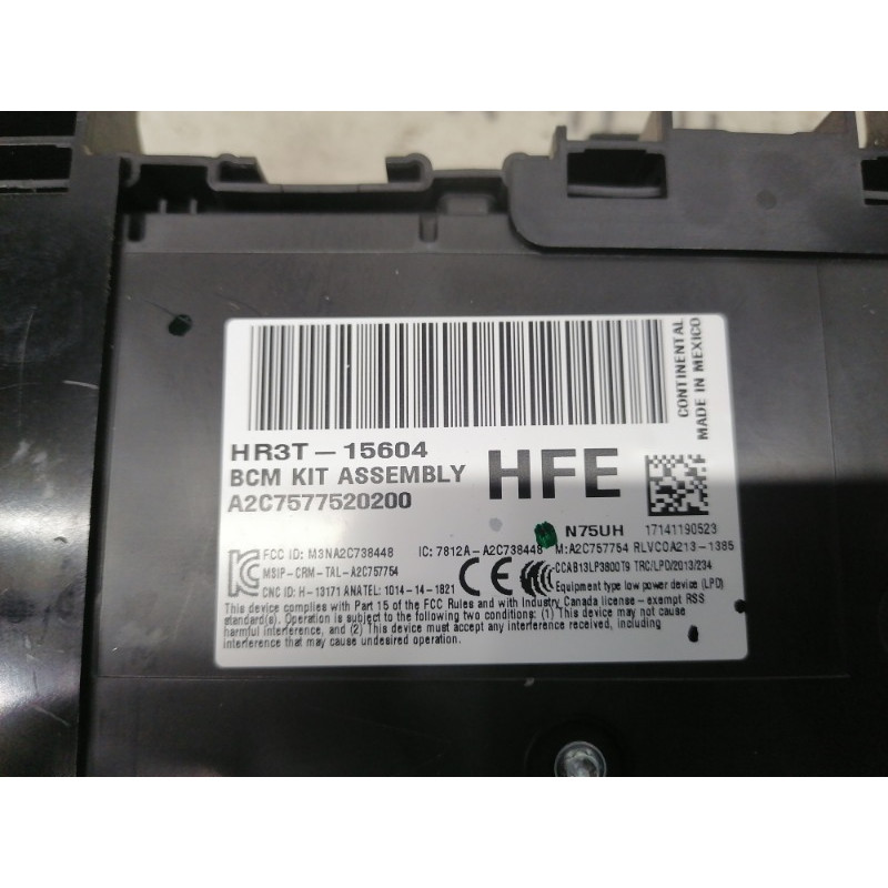 Блок предохранителей (электрика) FORD Mustang MK6 2017 2.3 dg9t14b476