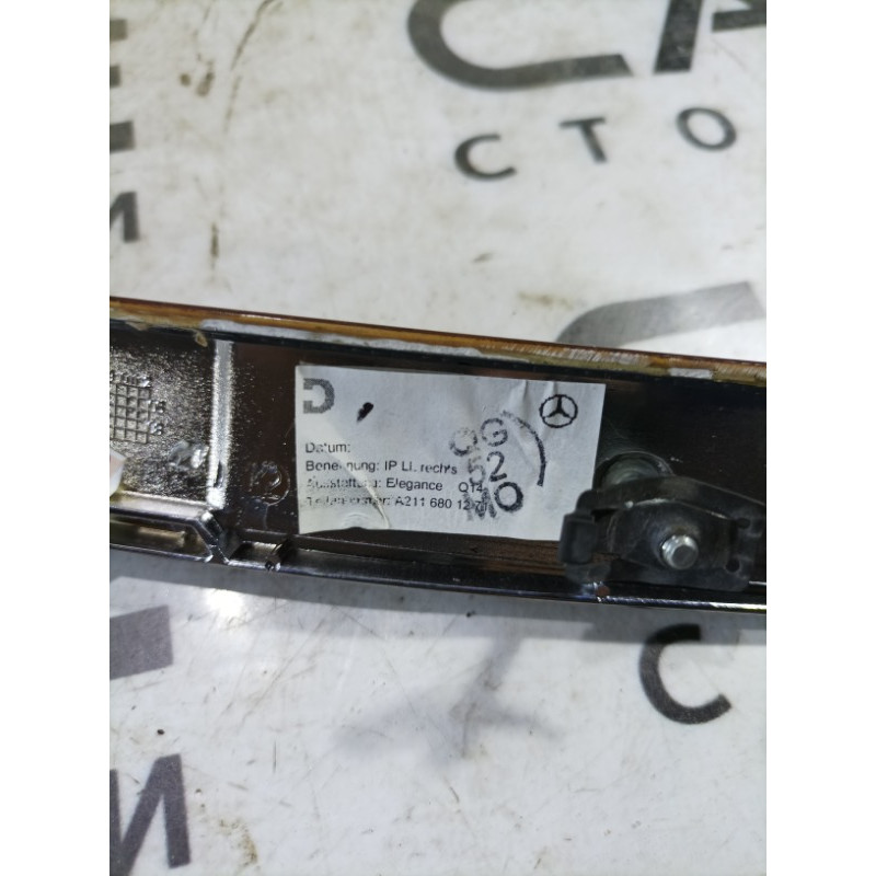 Декоративна накладка торпеди (салон) Mercedes-Benz E-class W211 2008 3.5 a2116801271
