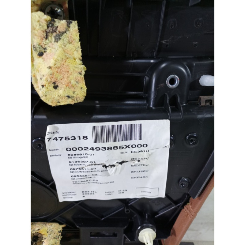 Обшивка салону (салон) BMW 3-series E93 2010 3.0 N52 51437218923