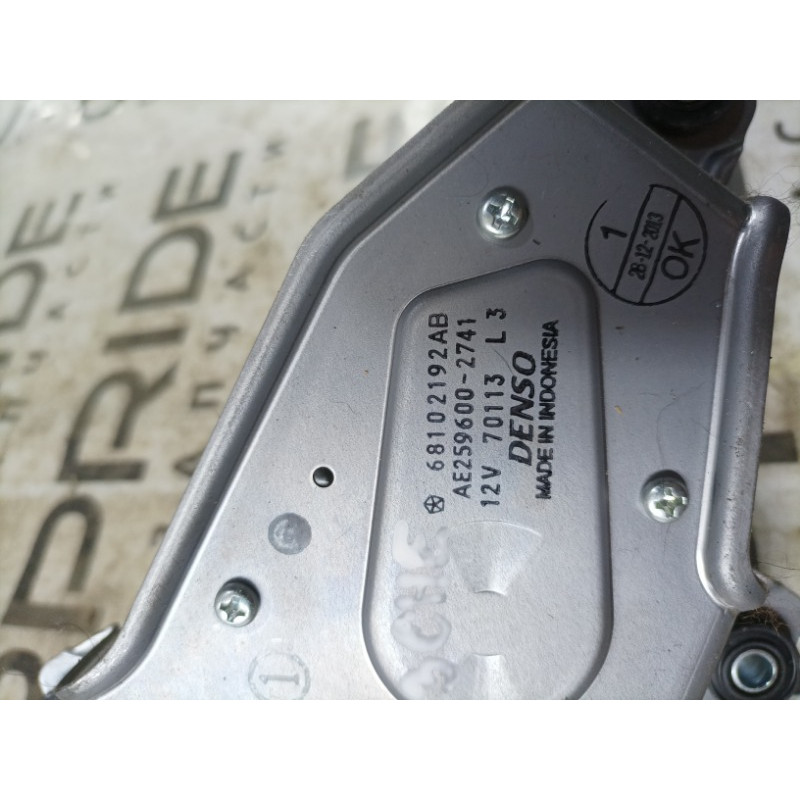 Мотор дворников (электрика) Jeep Cherokee Trailhawk 2014 2.4 68102192ab