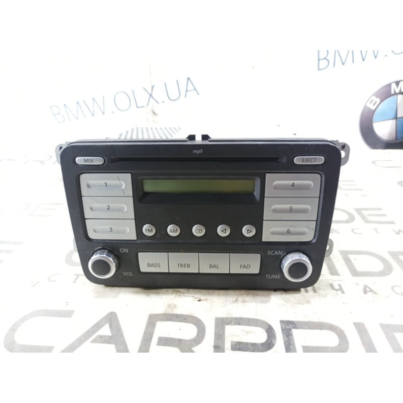 Магнитофон (электрика) Volkswagen Jetta 5 1k0035161dx