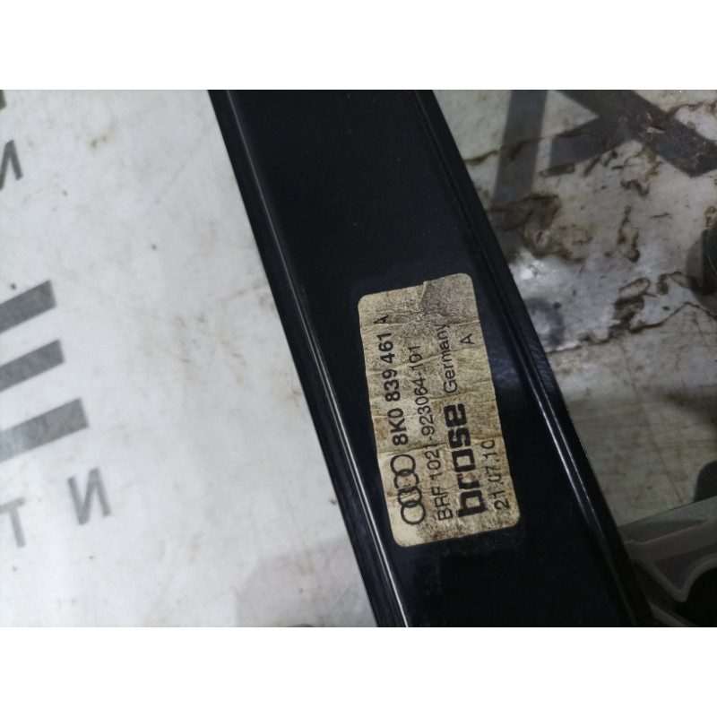 Механизм стеклоподъемника (кузов и элементы) Audi A4 B8 8k0839461a