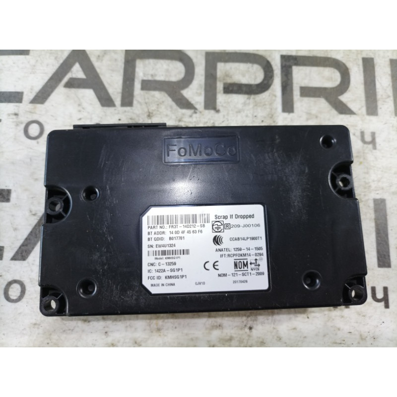Блок Bluetooth (электрика / блок управления) FORD Mustang MK6 2017 2.3 fr3t14d212sb