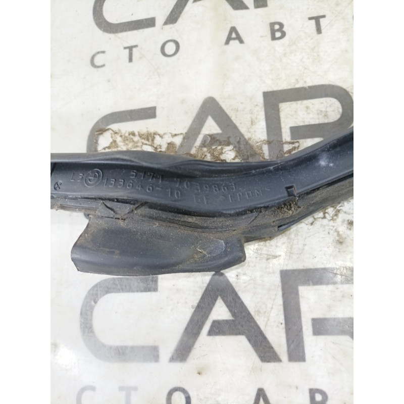 Уплотнитель (кузов и элементы) Mini Cooper R53 S R53 2006 1.6 51717039863