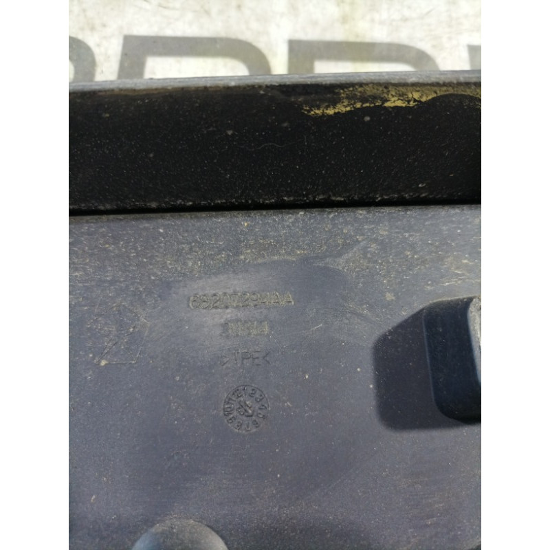 Площадка номерного знака (кузов и элементы) Jeep Cherokee KL 68207294ab