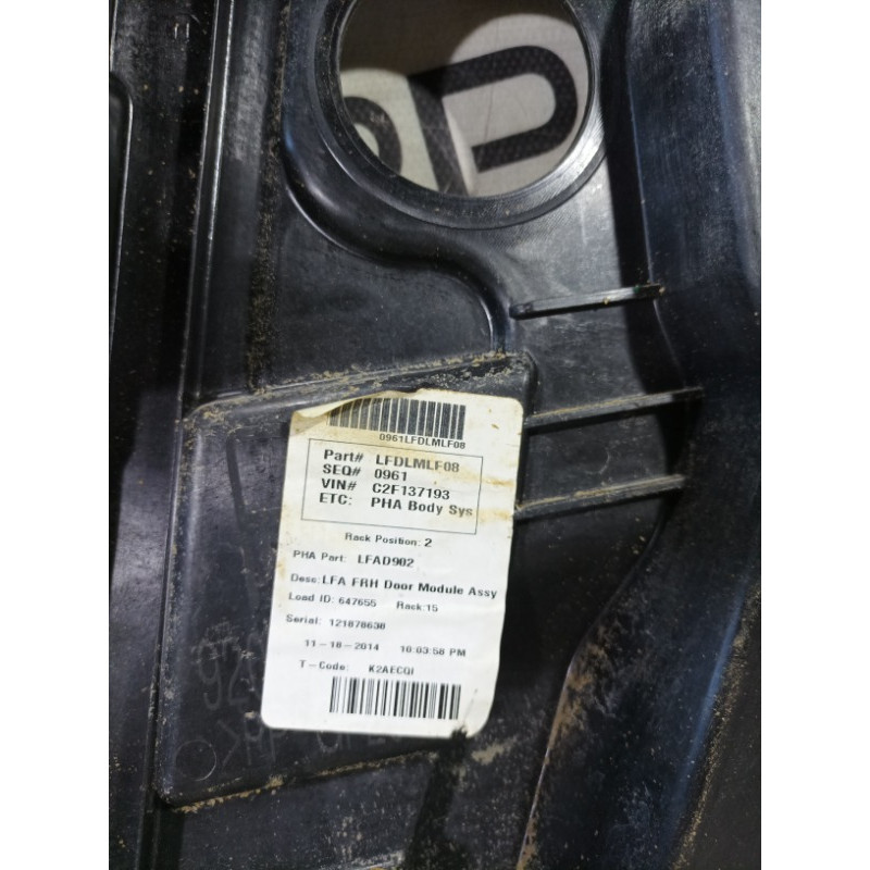 Механизм стеклоподъемника (кузов и элементы) Hyundai Sonata LF 9204100100