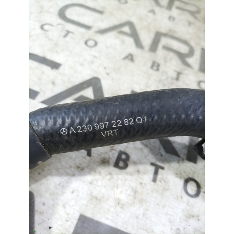 Патрубок (система охлаждения) Mercedes-Benz SL R230 a2309972282