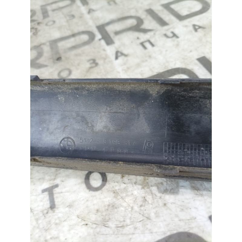 Молдинг бампера (кузов и элементы) BMW 3-series E46 2001 M54B30 51128195317