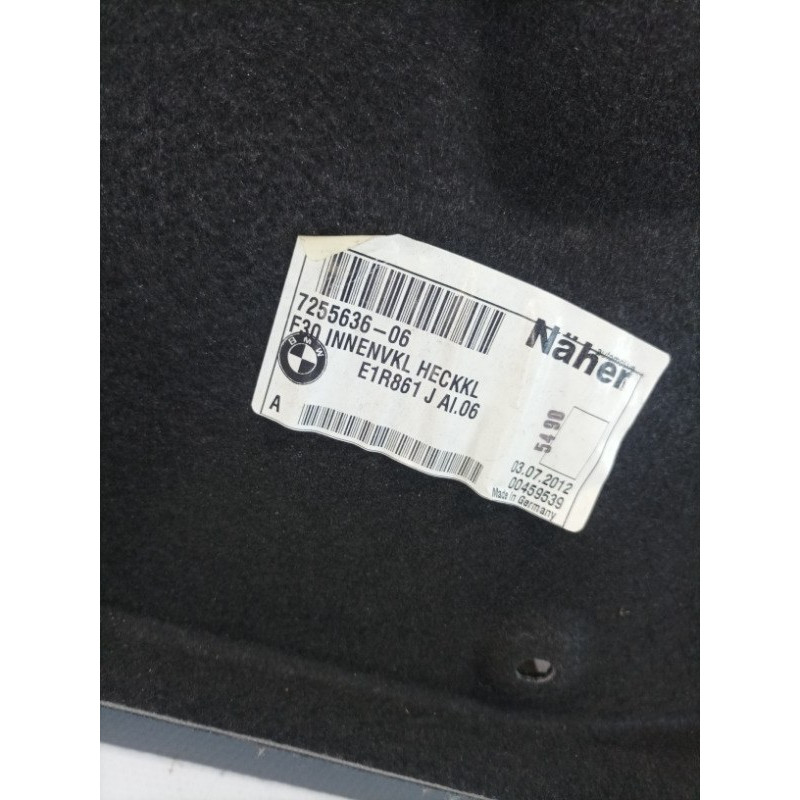 Обшивка кришки багажника (салон) BMW 3-series F30 2013 N47D20 51497255636