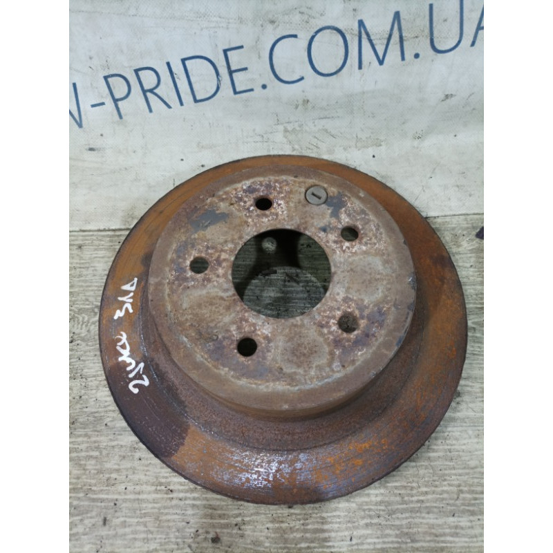 Тормозной диск (тормозная система) Nissan Juke F15 2013 1.6 43206JD00A