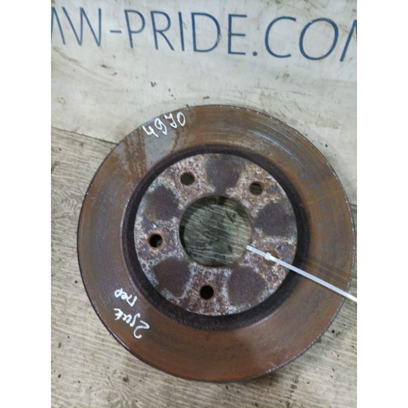 Тормозной диск (тормозная система) Nissan Juke F15 2013 1.6 402061KA3A