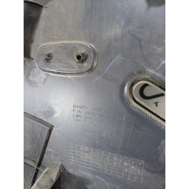 Обшивка багажника (салон) Nissan Juke F15 2013 1.6 849511kb0a
