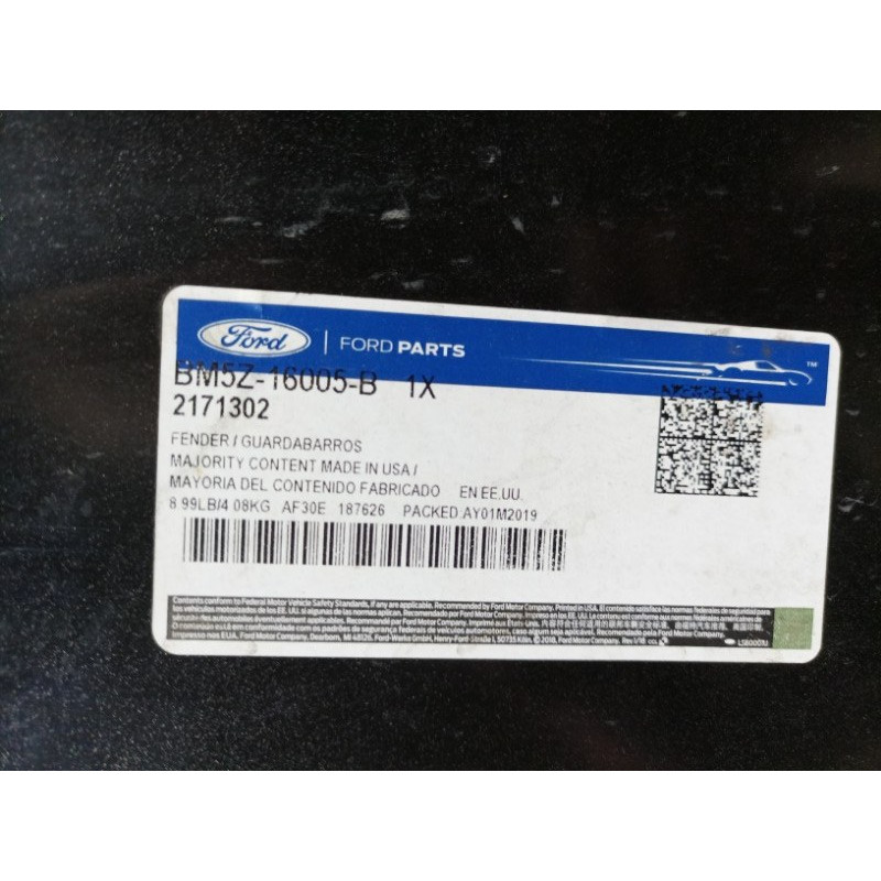 Крыло (наружные элементы кузова) Ford Focus MK3 2016 2.0 bm5z16005b