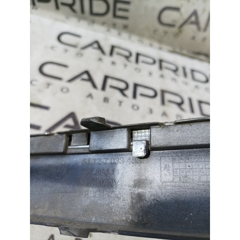 Накладка на бампер (кузов и элементы) BMW 7-series E65 N62B44 51127033488