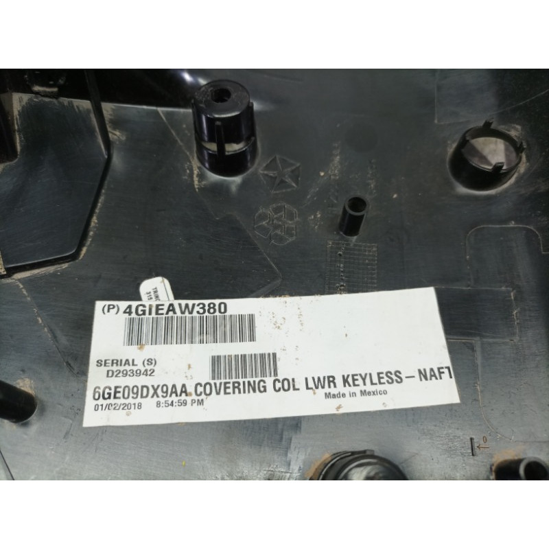 Кожух рулевой колонки нижний (салон) Jeep Compass MP 2018 2.4 6ge09dx9aa