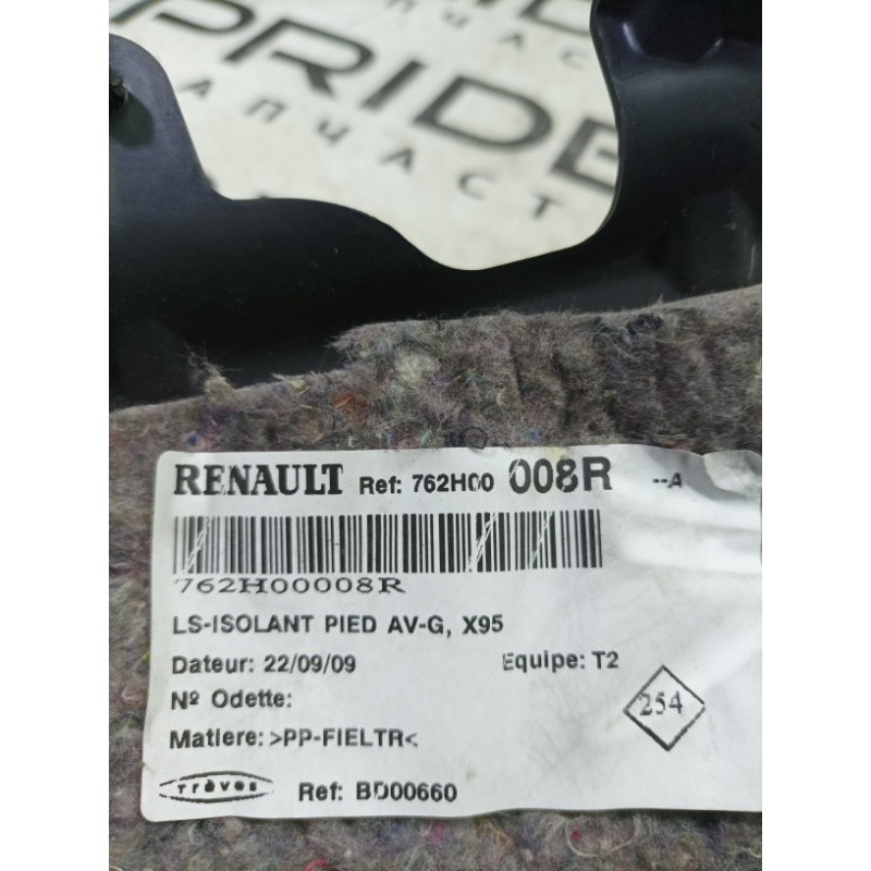 Ущільнювач крила (кузов і елементи) Renault Megane 3 2009 1.5 762h00008r