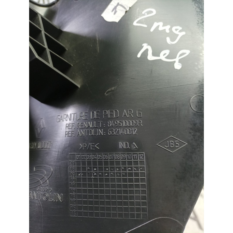 Обшивка Стойки (салон) Renault Megane 3 2009 1.5 849510009r